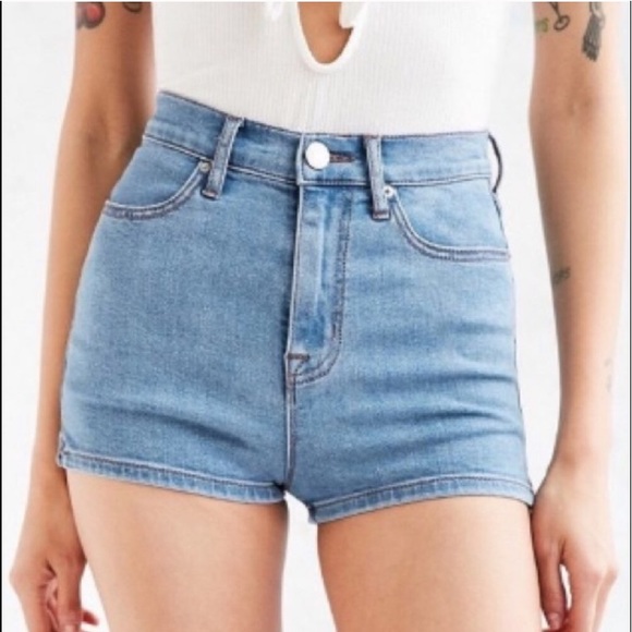 BDG Pants - BDG Pinup Super High Rise Shorts